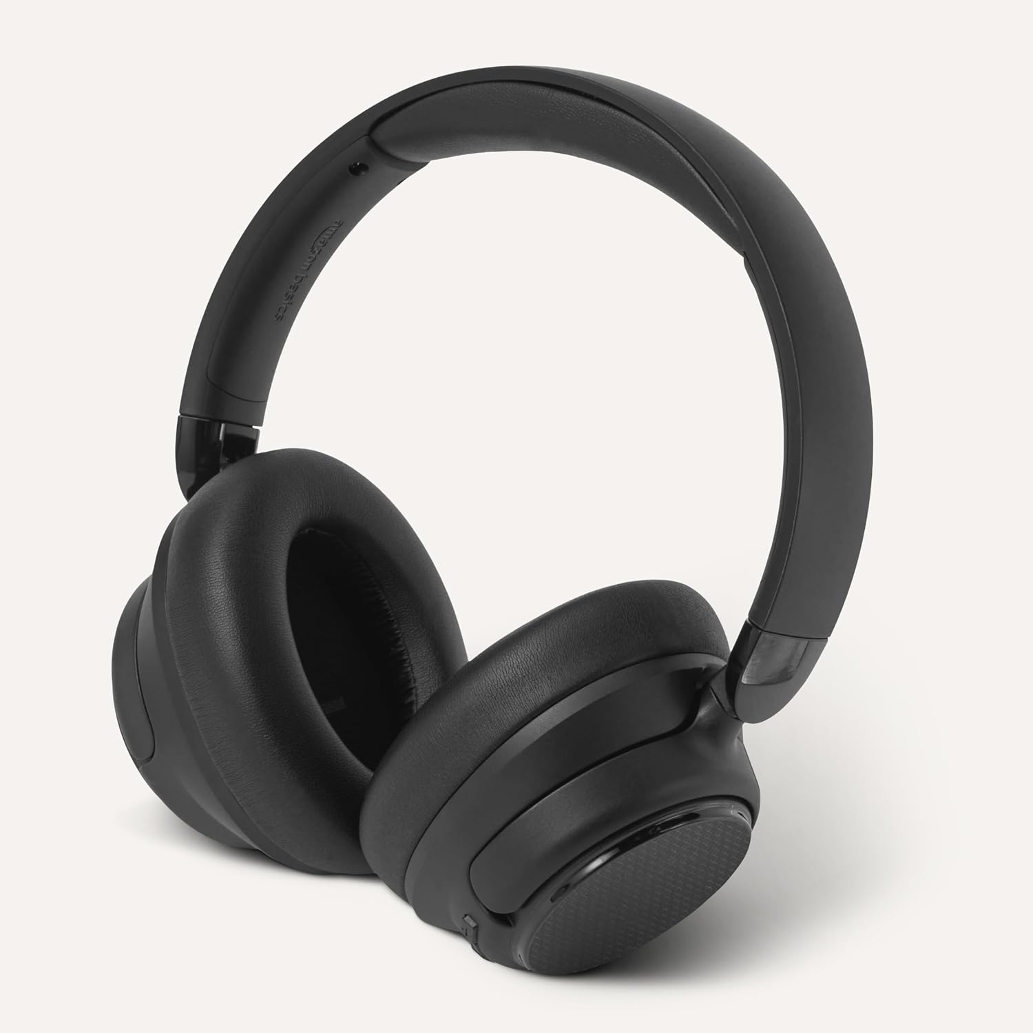Detalle 1 de Amazonベーシック AMZ-B6080B ワイヤレスヘッドホン ハイブリッドANC・Bluetooth 5.3・最大45時間