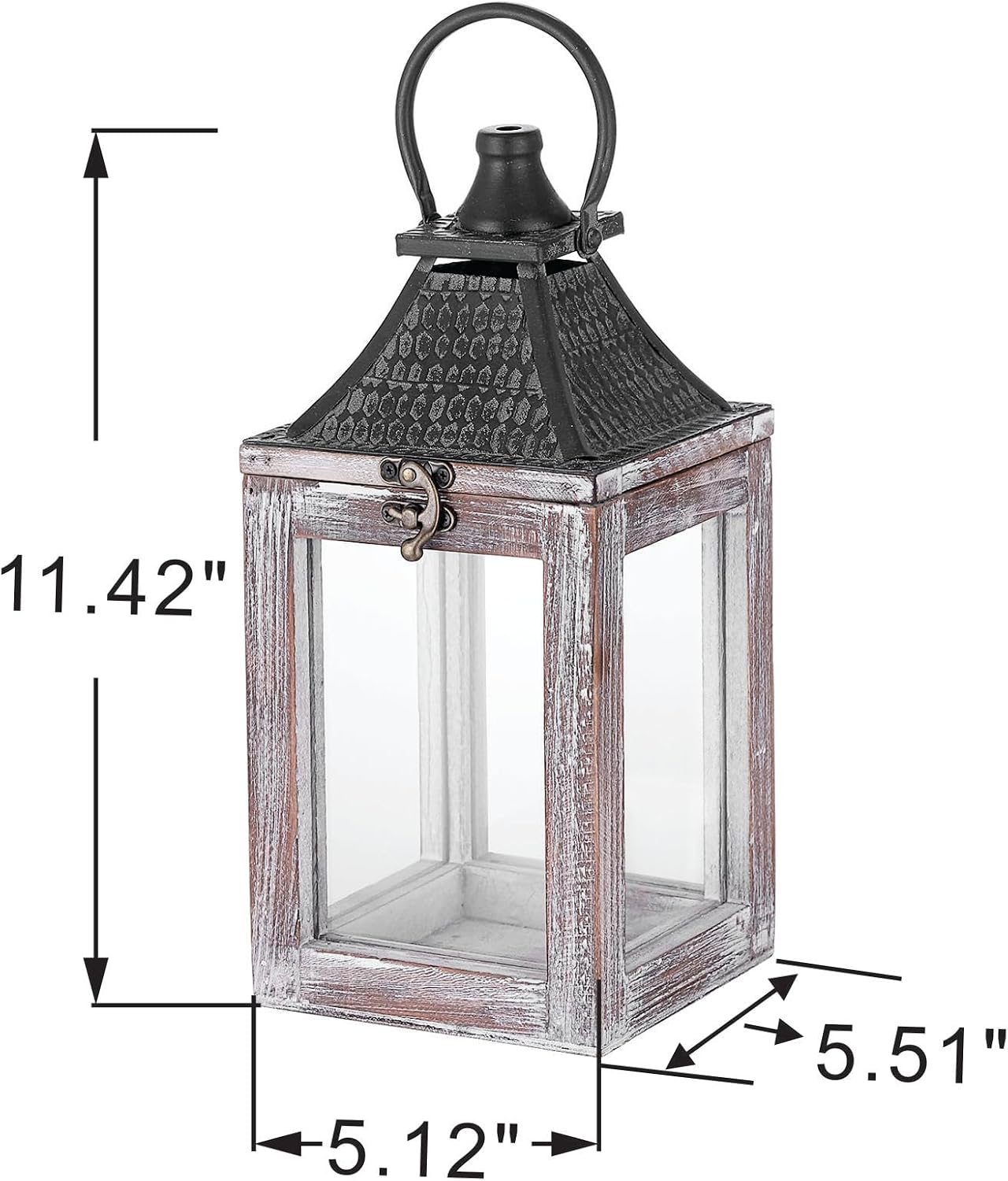 Detalle 2 de Decorative Lantern Set, 11-Inch