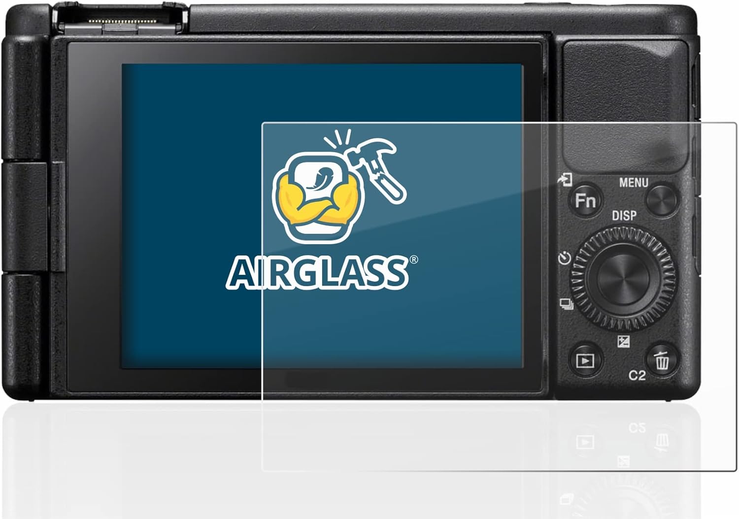 Thumbnail 1 de BROTECT Schutzglas für Sony ZV-1 / ZV-1A – AirGlass Panzerfolie 9H, Anti-Fingerprint, Made in Germany