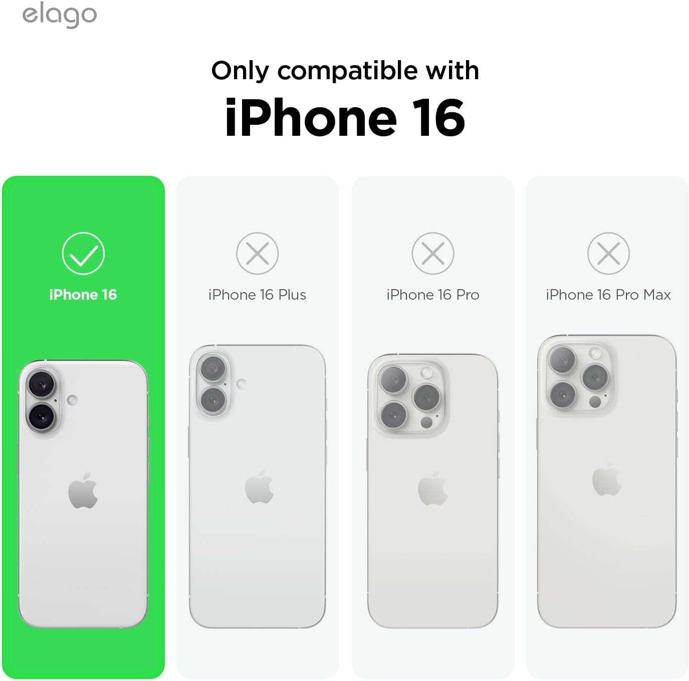 Detalle 2 de elago Coque Silicone Liquide Premium pour iPhone 16 – Étui intégral antichoc noir avec doublure microfibre anti-rayures