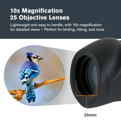Detalle 2 de Celestron 71210 Nature DX monocolo 10x25 nero 🔭