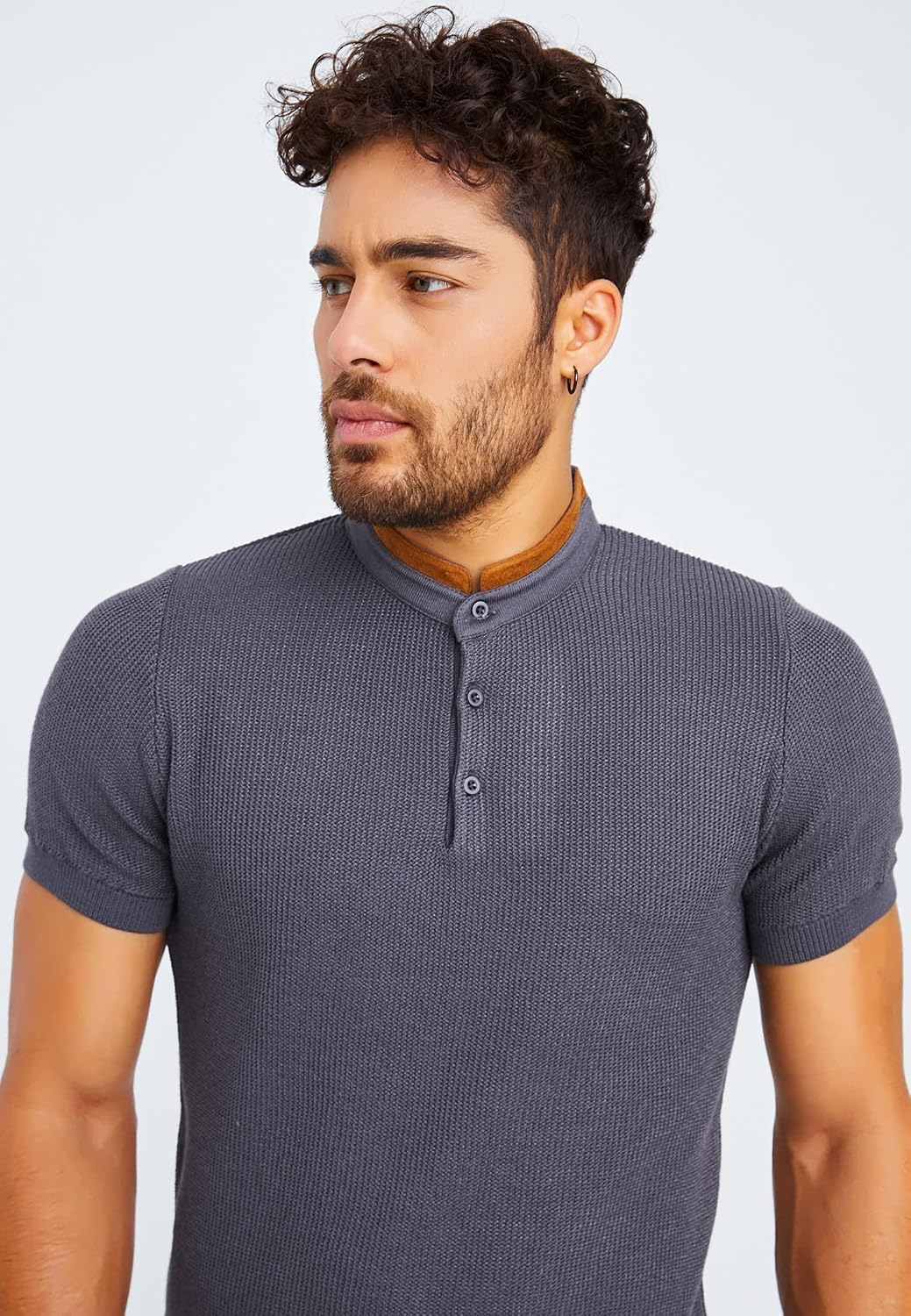 Thumbnail 2 de Leif Nelson LN7705 T shirt manches courtes