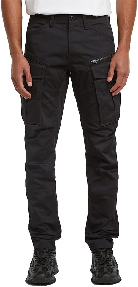 Detalle de G-Star Herren Rovic Zip 3D Regular Tapered Pants – robuste Cargo-Pflege mit durchdachten Details