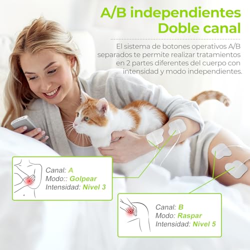 Thumbnail 4 de AUVON 3-en-1 Electroestimulador muscular con 24 modos💪