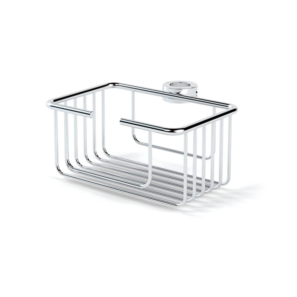 Beltrán Jabonera de rejilla central para barra de ducha