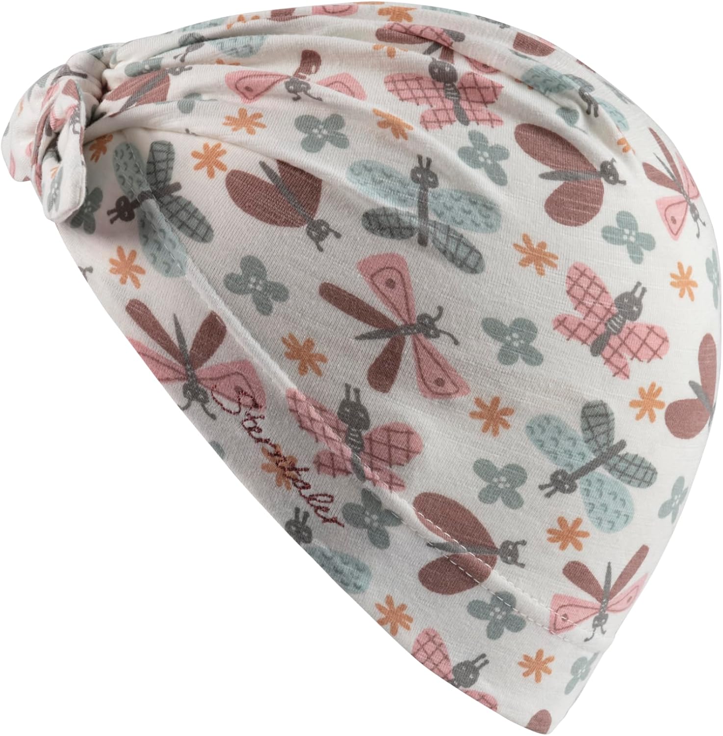 Thumbnail 2 de Sterntaler Knotenmütze Schmetterling – Babymütze aus Flammgarn-Jersey mit Schmetterlinge-Allover-Print