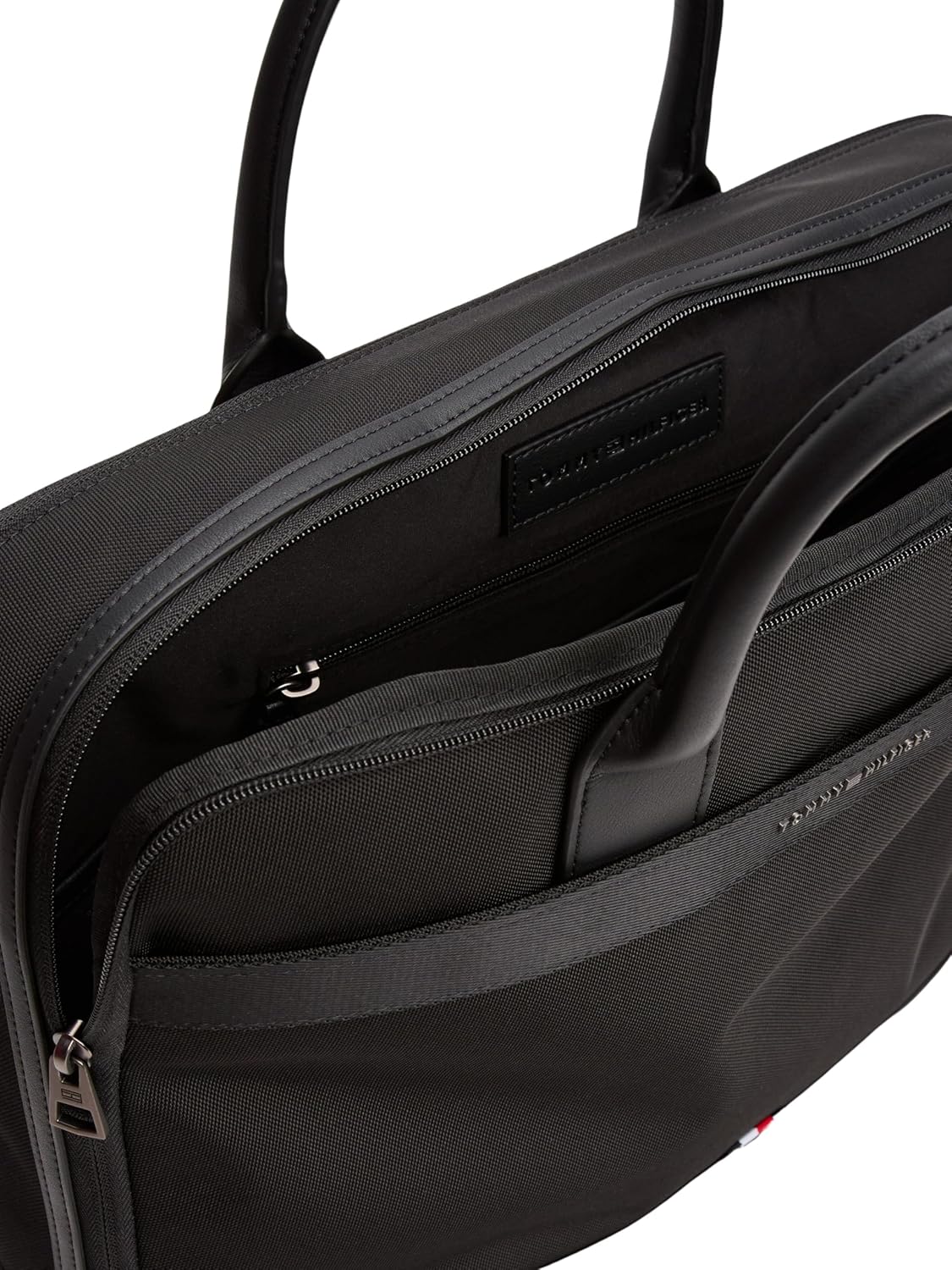 Thumbnail 4 de Tommy Hilfiger Uomo Borsa Laptop Travel in nylon con manici e tracolla, Nero (Black) – taglia unica