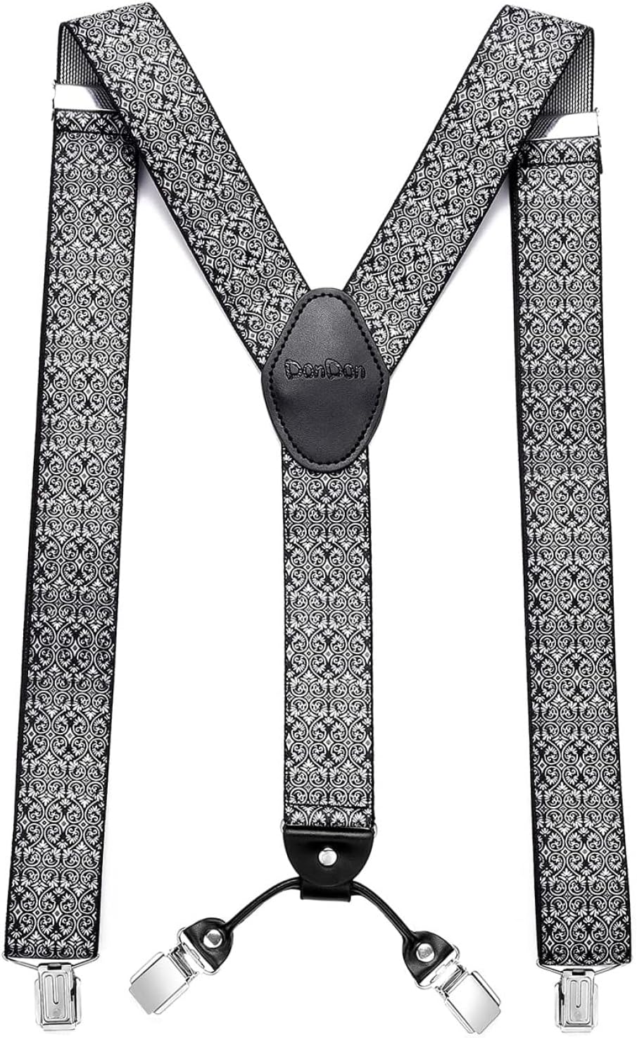 Detalle 2 de DonDon Bretelle uomo eleganti 3,5 cm