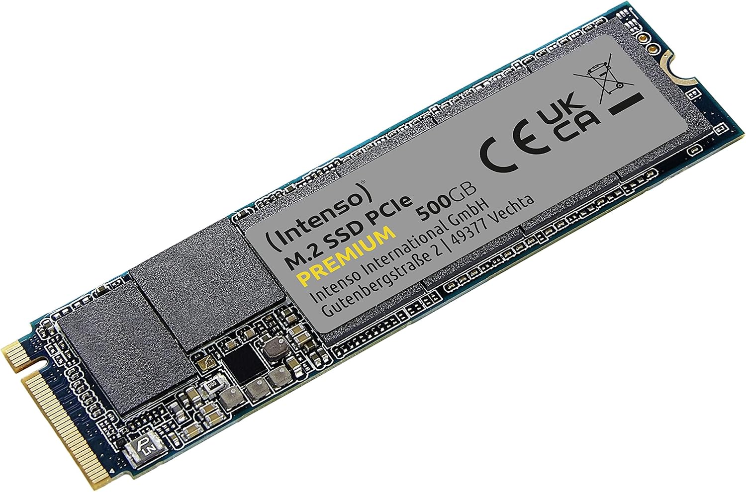 Detalle de Intenso 3835450 SSD M.2 2280 PCIe Premium 500 GB NVMe 1.3