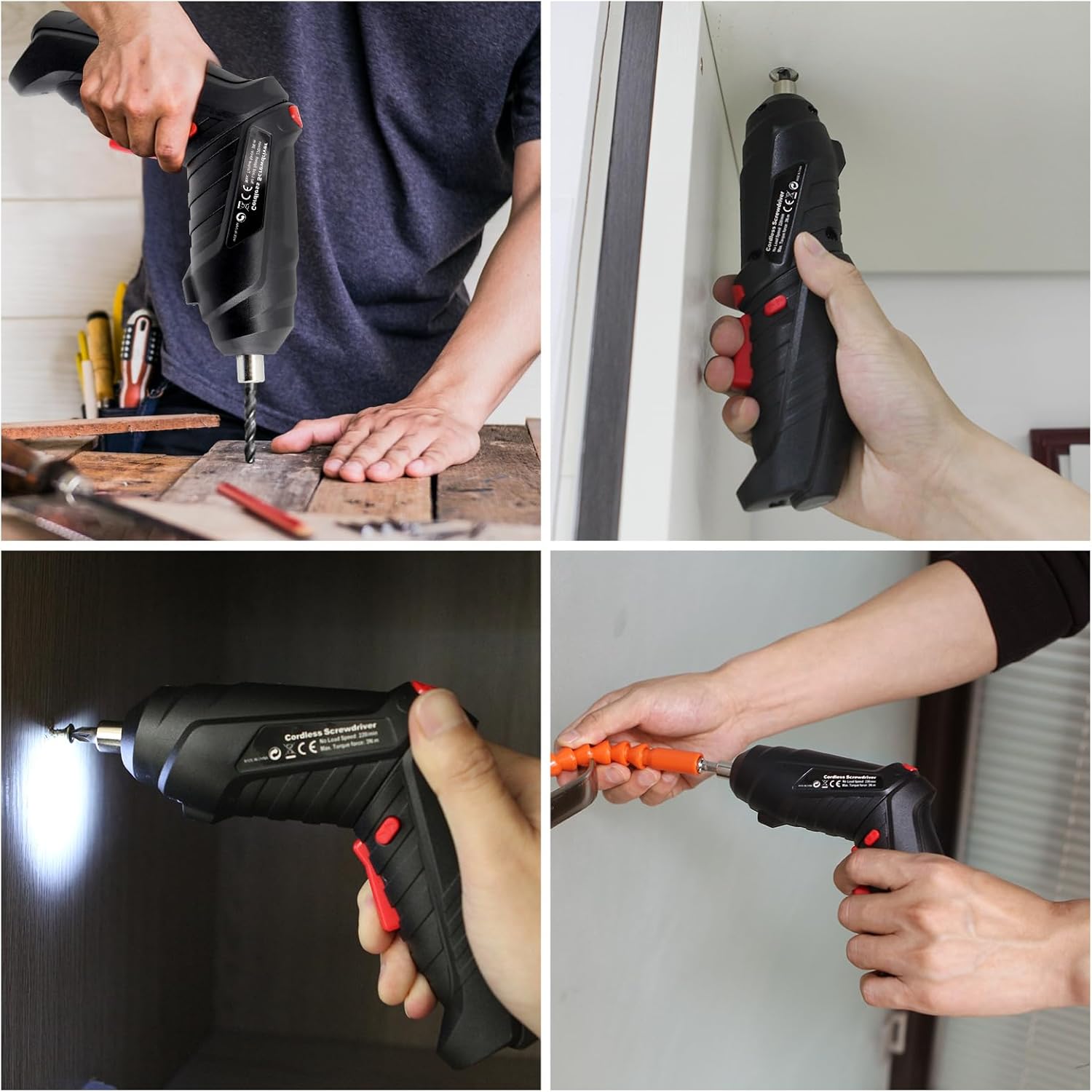 Thumbnail 1 de 49-in-1 Portable Cordless Drill Screwdriver