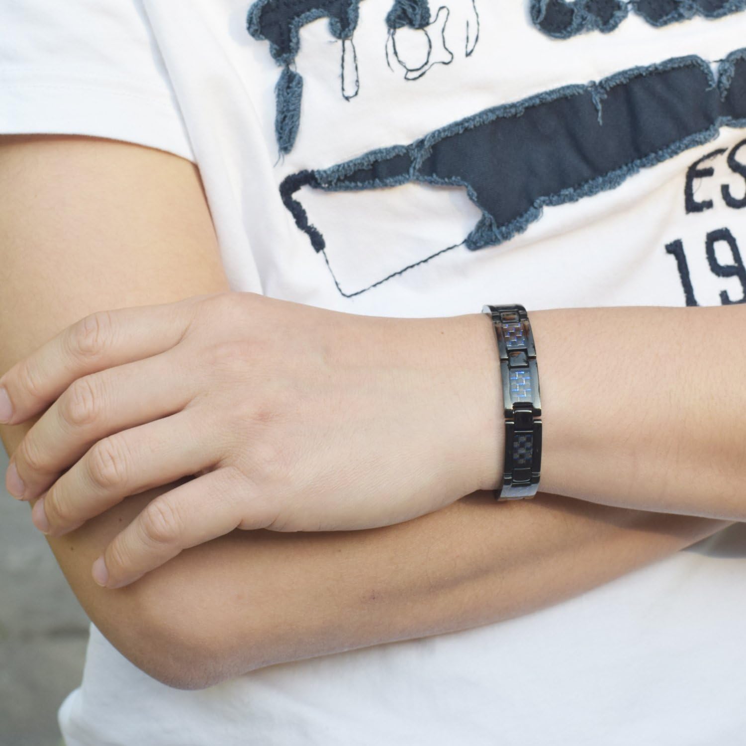 Thumbnail 4 de JFUME Bracciale magnetico 22 cm oro 18k