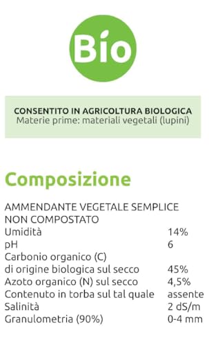 Thumbnail 6 de CIFO Concime Agrumi a base di lupini macinati 2,5 Kg: nutrimento sostenibile per limoni, arance e piante acidofile