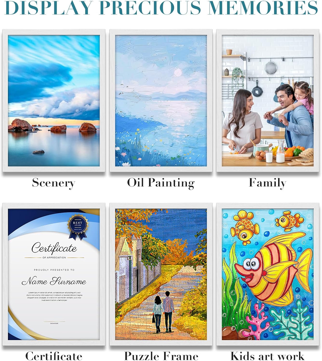 Thumbnail 6 de A2 wooden picture frame, 42x59.4cm