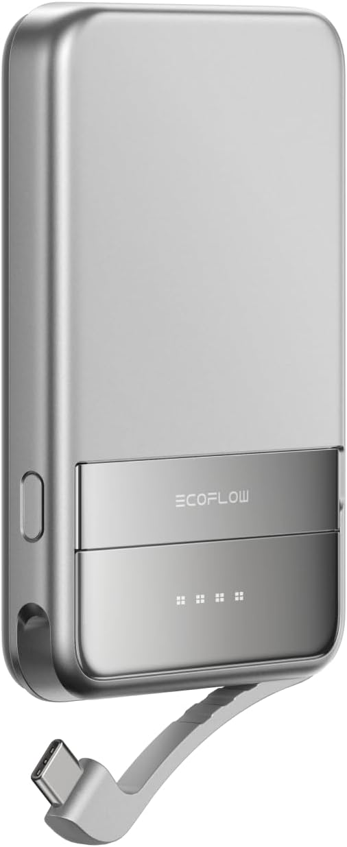 Detalle de EF ECOFLOW Rapid Power Bank Wireless EFPB503-5K, 5000mAh Qi2 Charger