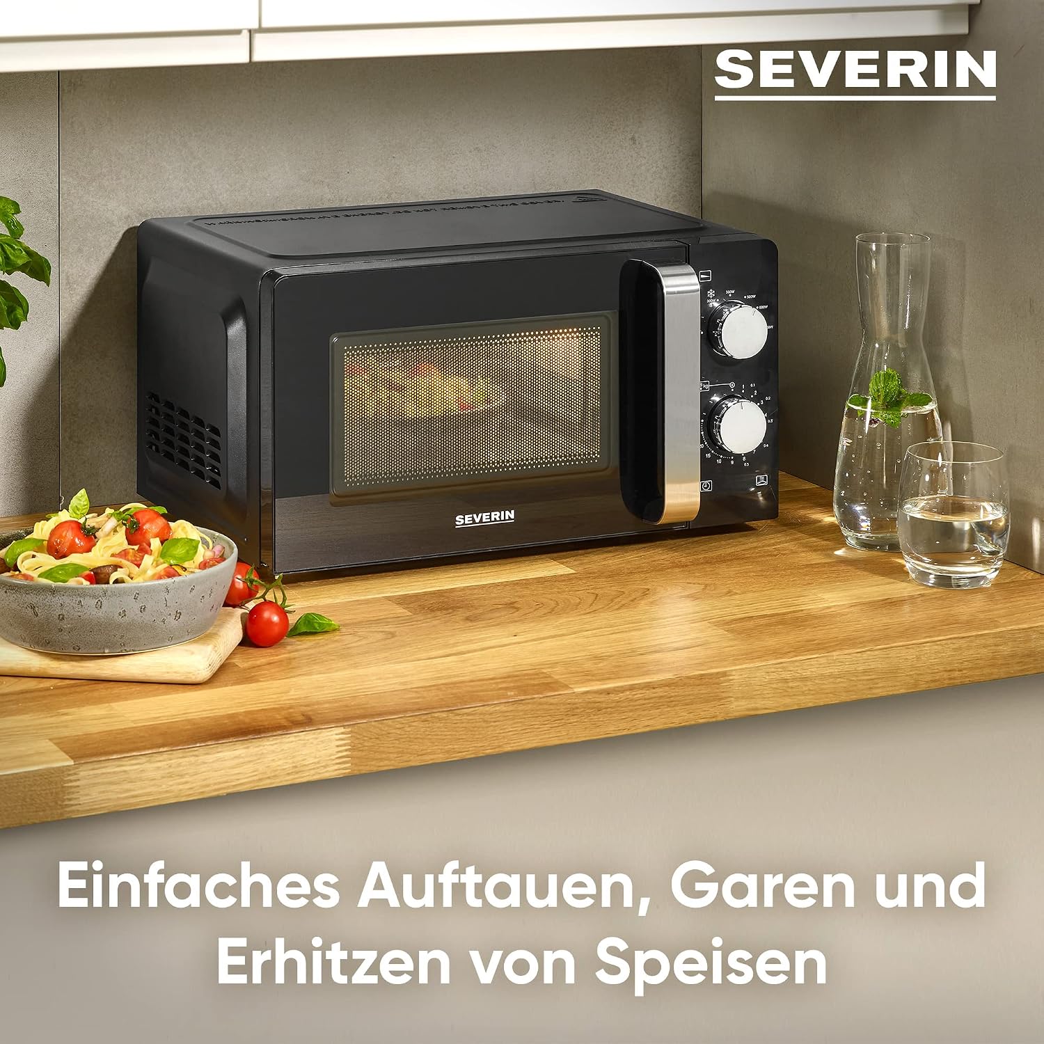 Thumbnail 3 de Severin MW 7886 Mikrowelle 17 L 🍽