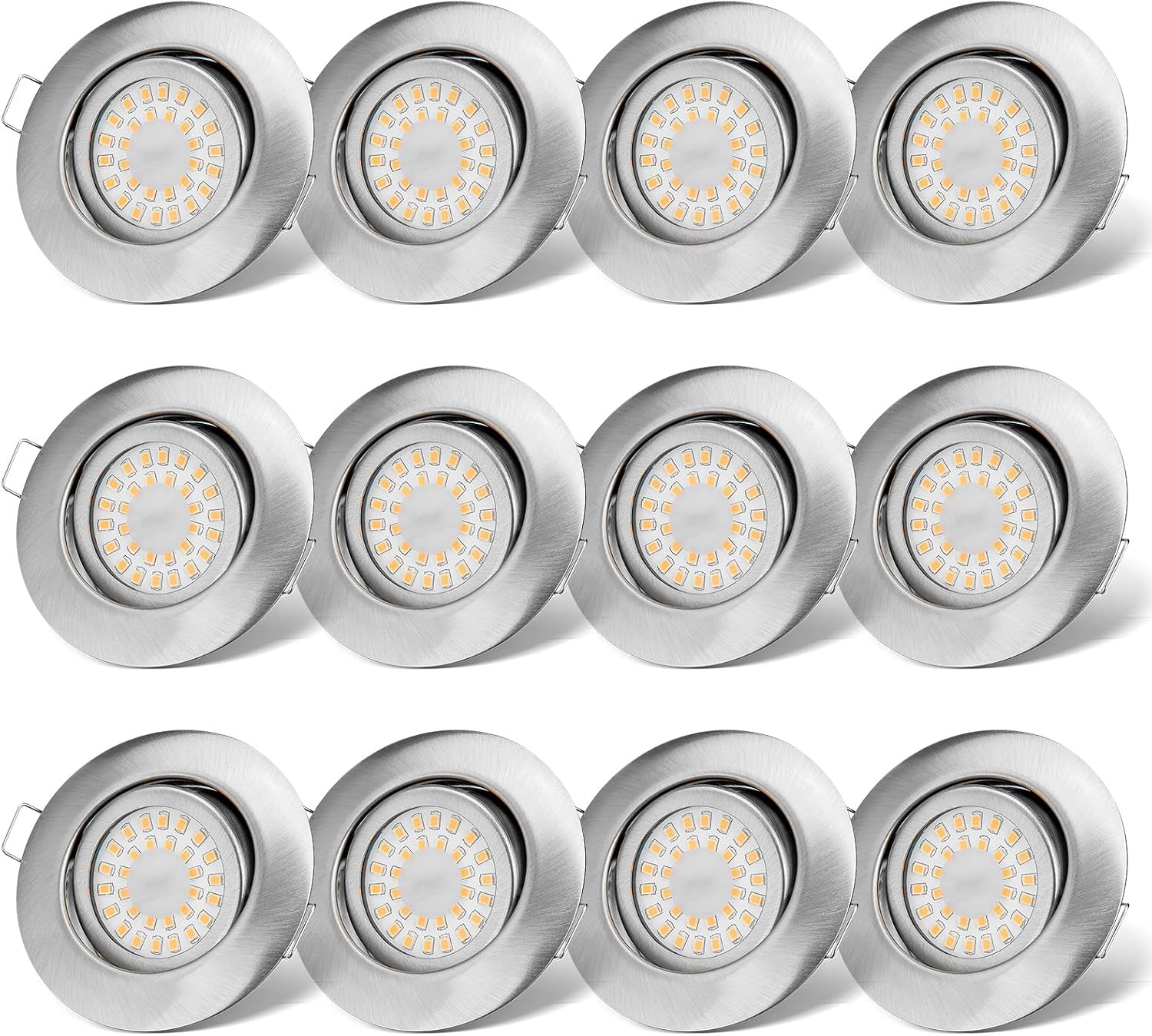 Detalle de LED Einbaustrahler 12er Set 6W