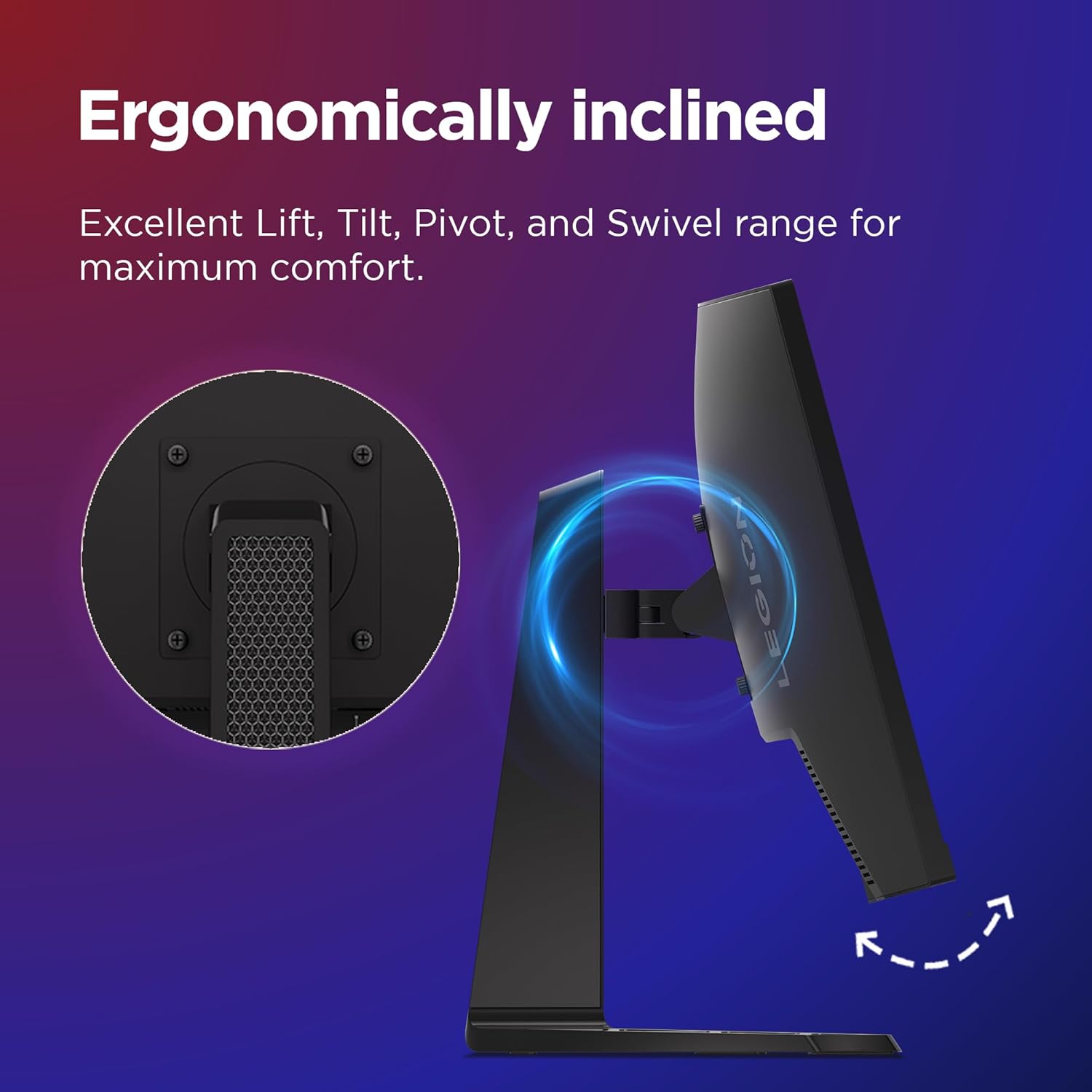 Thumbnail 2 de Lenovo Legion R27qc-30: 27-inch QHD Curved Gaming Monitor