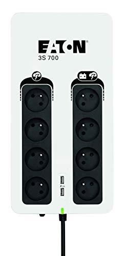 Thumbnail 6 de Eaton 3S 700 FR - UPS parafoudre Off-Line 700VA/420W, 8 prises FR et USB, silencieux