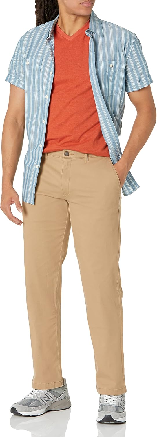 Thumbnail 3 de Amazon Essentials Men's Straight-Fit Casual Stretch Chino Trousers