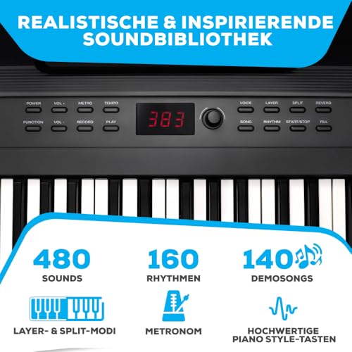 Thumbnail 3 de Alesis Recital Play 88-Tasten Keyboard Piano Bundle – Das vielseitige Beginner-Setup
