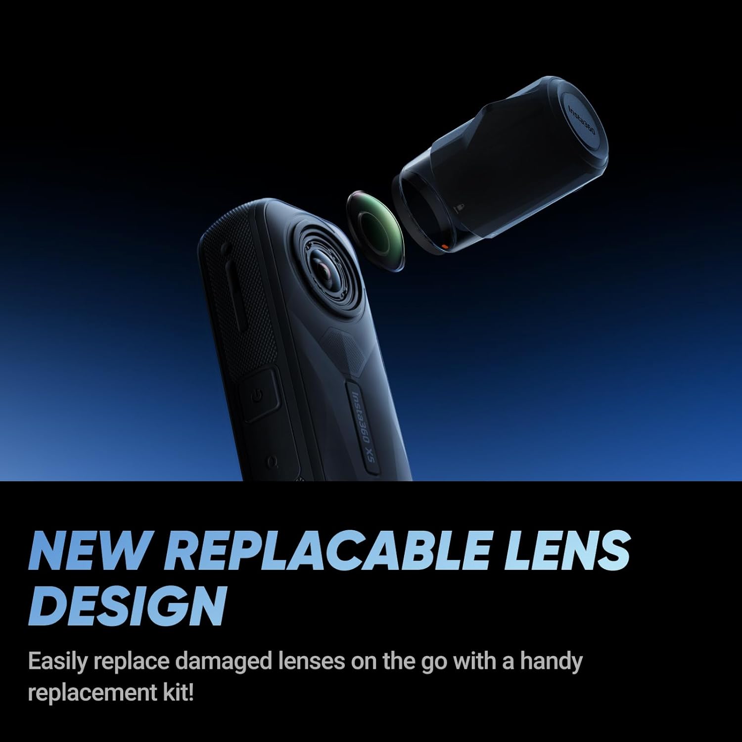 Thumbnail 5 de Insta360 X5 Virtual Tour Bundle with 72MP 360º HDR photos, Invisible Selfie Stick & tripod
