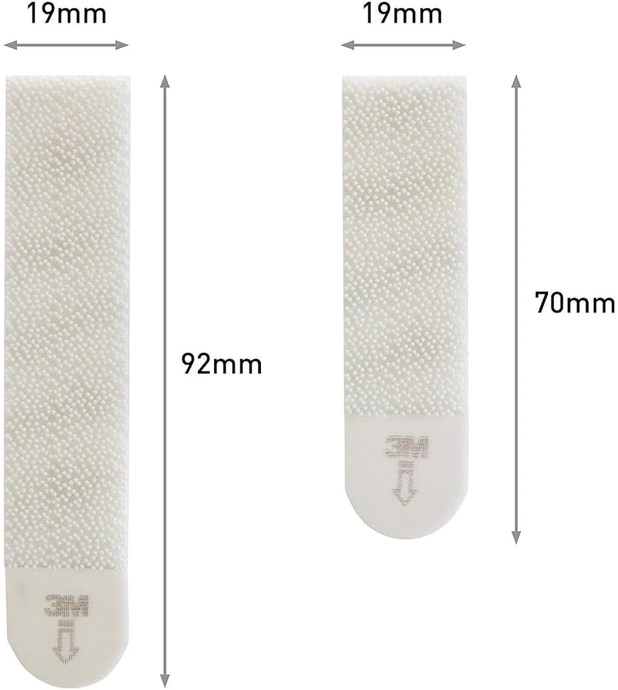 Thumbnail 1 de Command Picture Hanging Strips Value Pack – Medium & Large (8 Pairs Each)