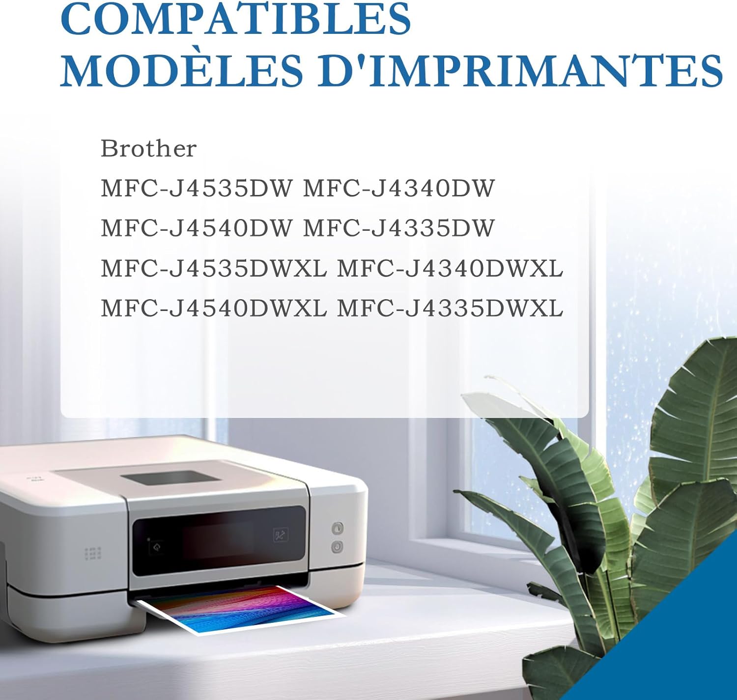 Thumbnail 2 de Paeolos LC426XL Lot de Cartouches d'Encre Pigment pour Brother LC-426XL/LC426 XL – Multipack compatible MFC-J4335DW, J4340DW, J4540DW, J4535DW