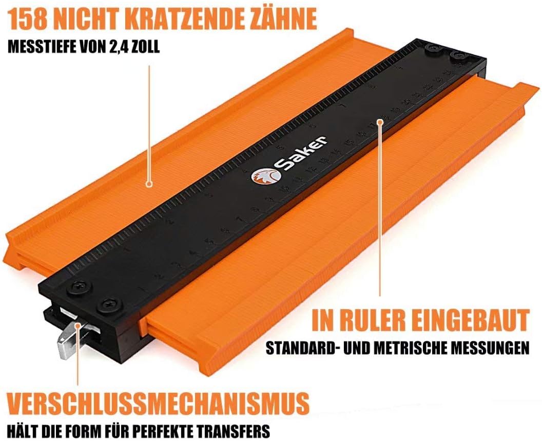 Thumbnail 6 de Saker Konturenlehre für Konturkopien 12 cm