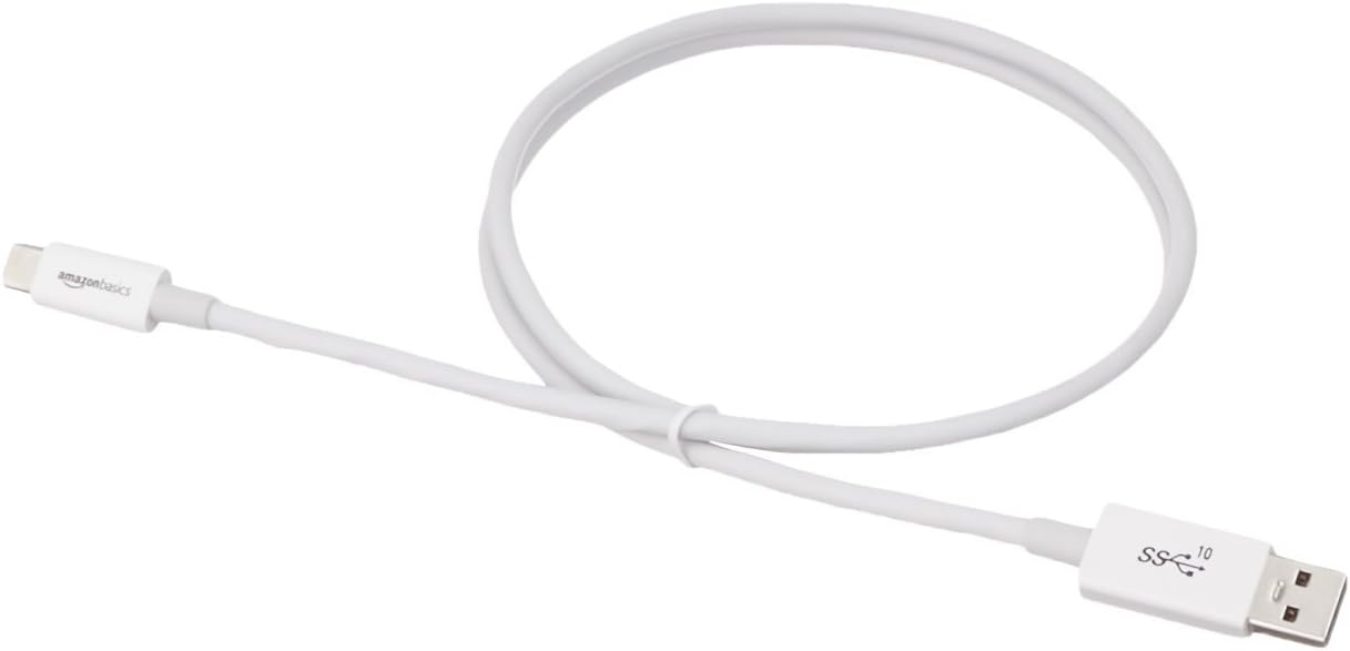 Thumbnail 6 de Amazon Basics Cavo di ricarica rapida USB-C a USB-A 3.1 Gen 2, 91 cm, bianco