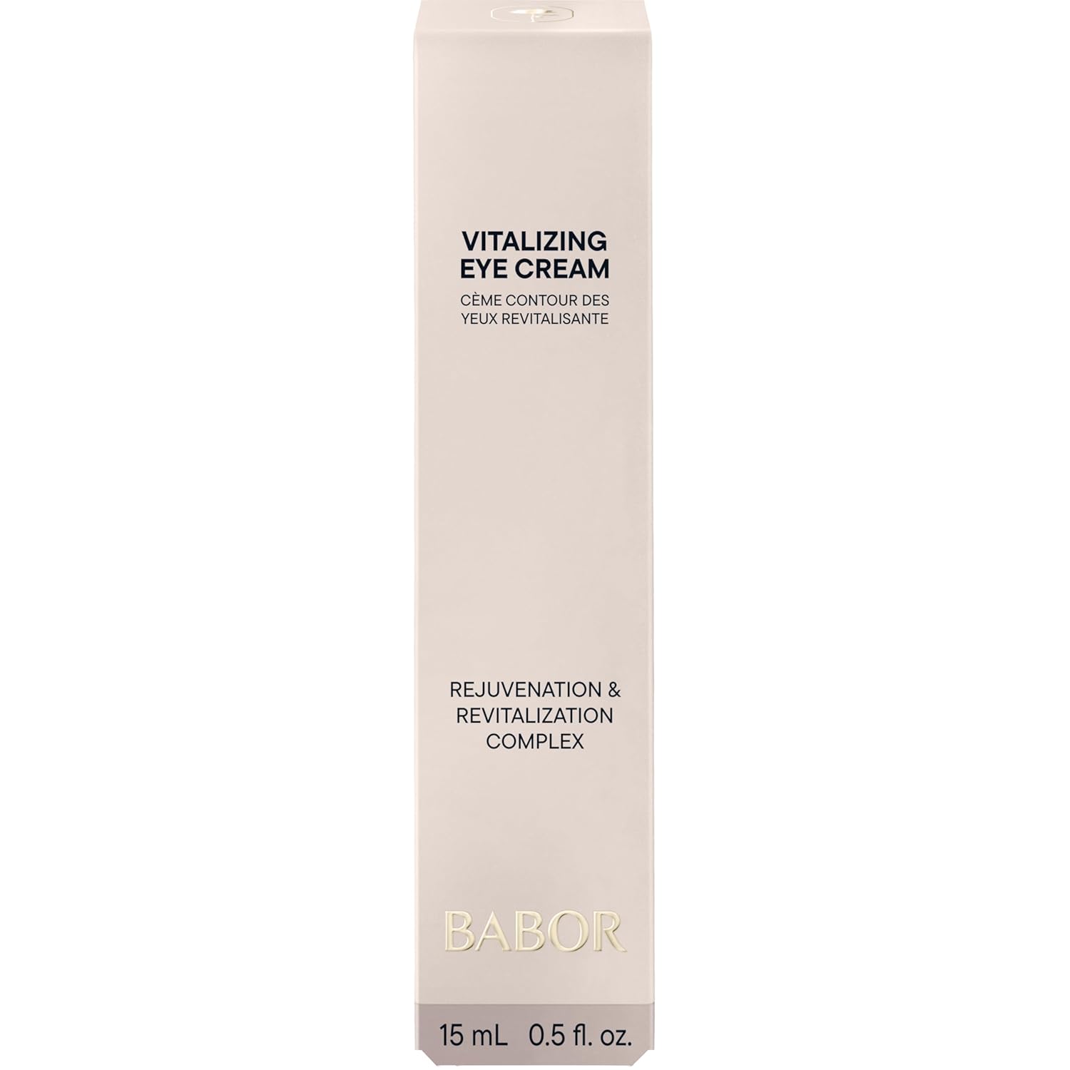 Detalle 2 de BABOR Vitalizing Eye Cream für müde Haut – belebende Augenpflege mit Koffein, Grüntee & Granatapfel (vegan, 15 ml)