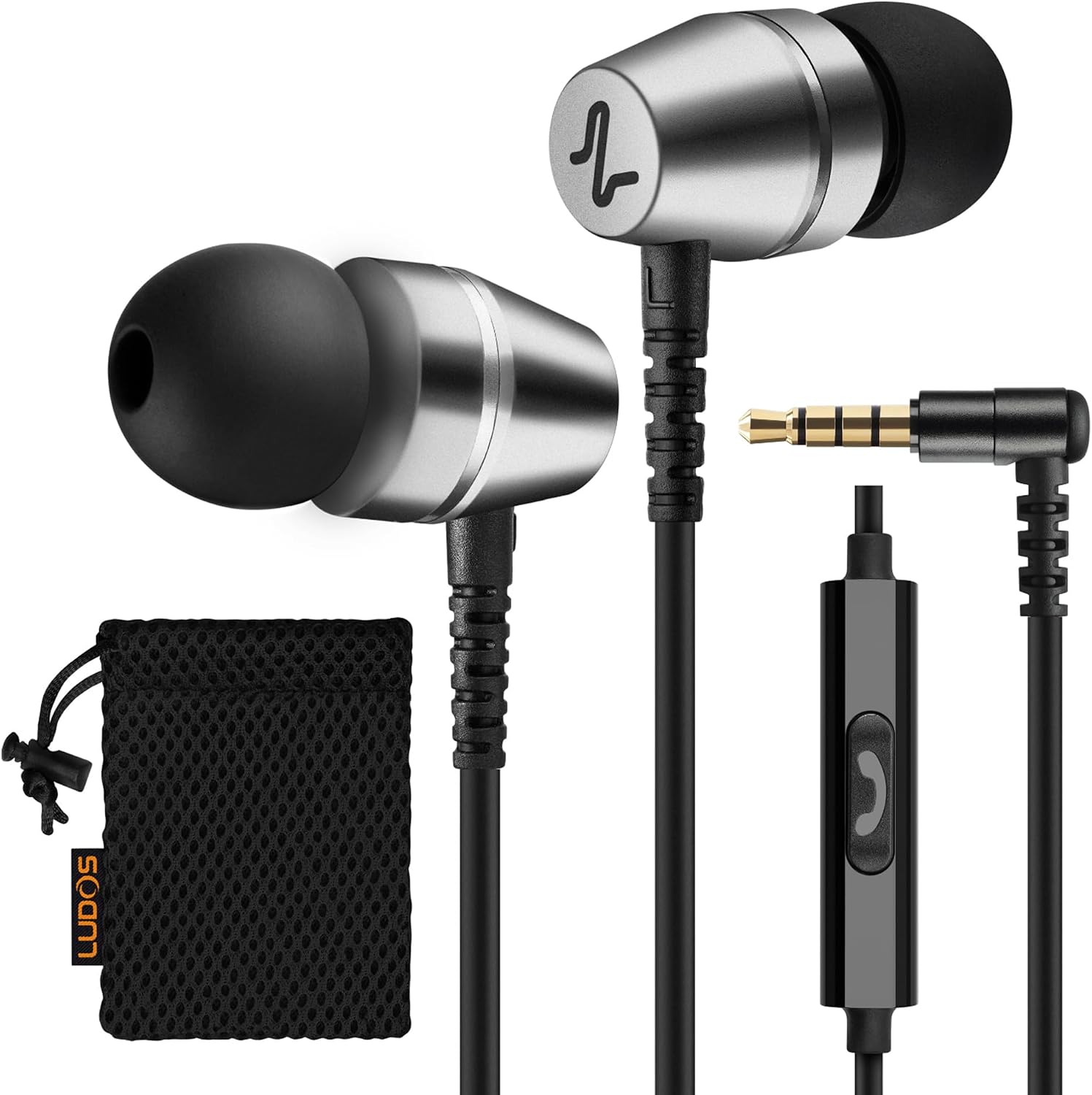 Detalle de Ludos OMNITONE Wired Earbuds 3.5mm