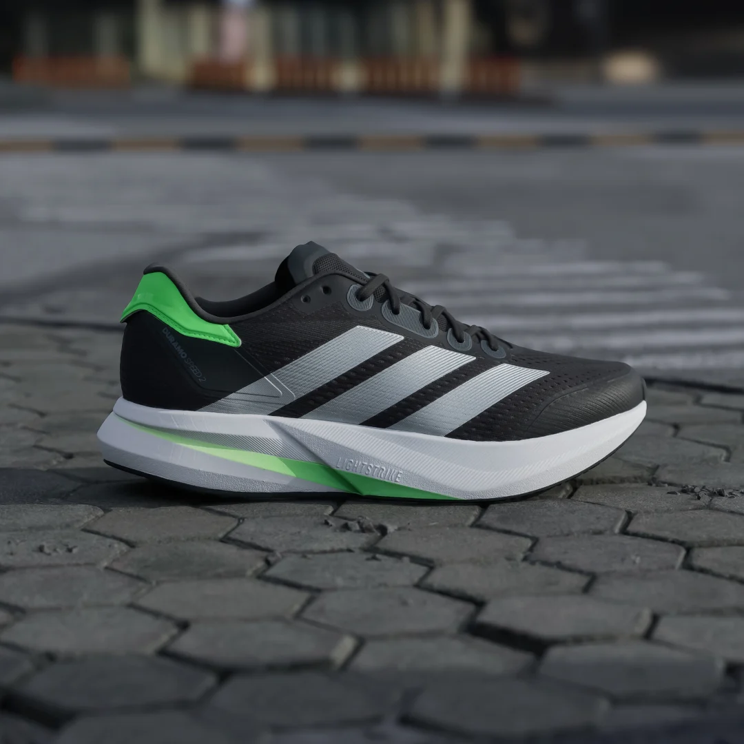 Thumbnail 1 de Adidas Duramo Speed 2 Running – zapatilla gris para entrenos diarios