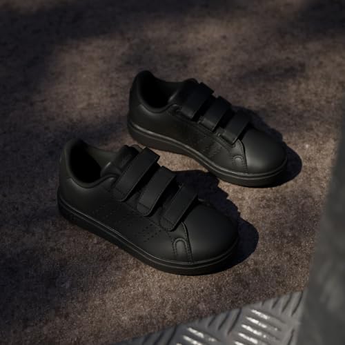 Thumbnail 8 de adidas Kids Advantage Base 2.0 Shoes (Core Black/Core Black/Grey Six) – 11 UK Child