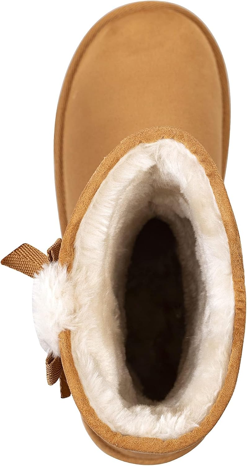 Detalle 2 de KRABOR Women's Suede Snow Boots