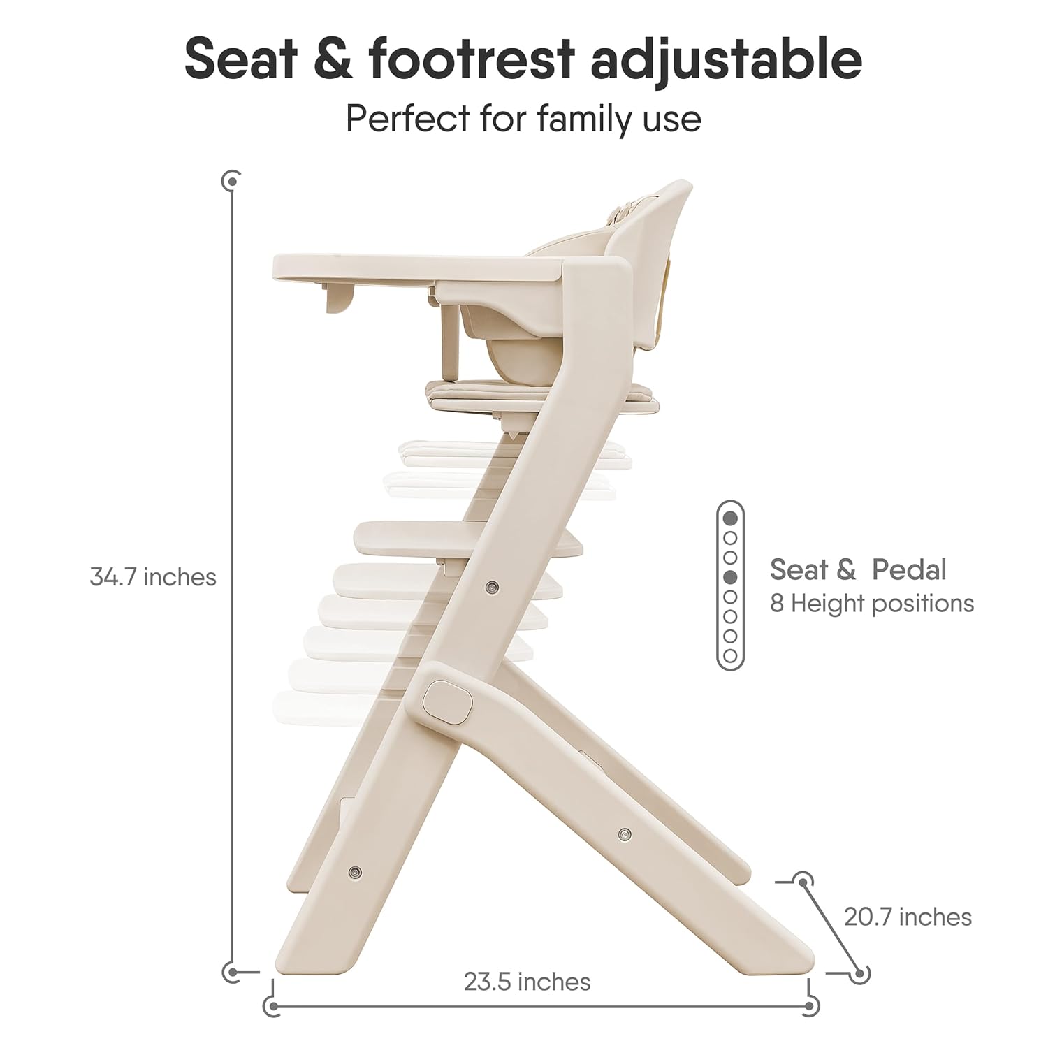 Thumbnail 6 de Obee Odee Baby High Chair 220 lb