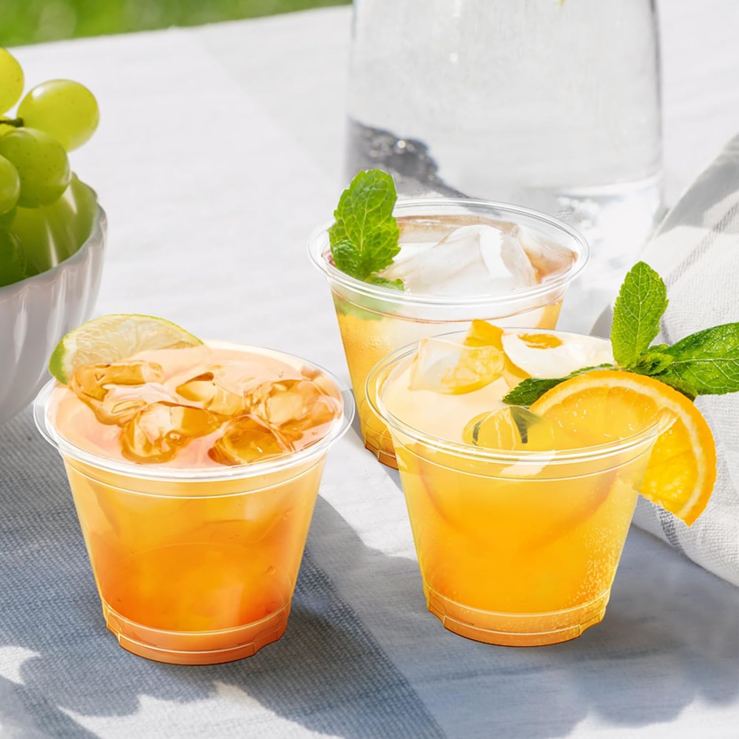 Thumbnail 6 de Dealusy 100 Pack 9 oz clear plastic cups