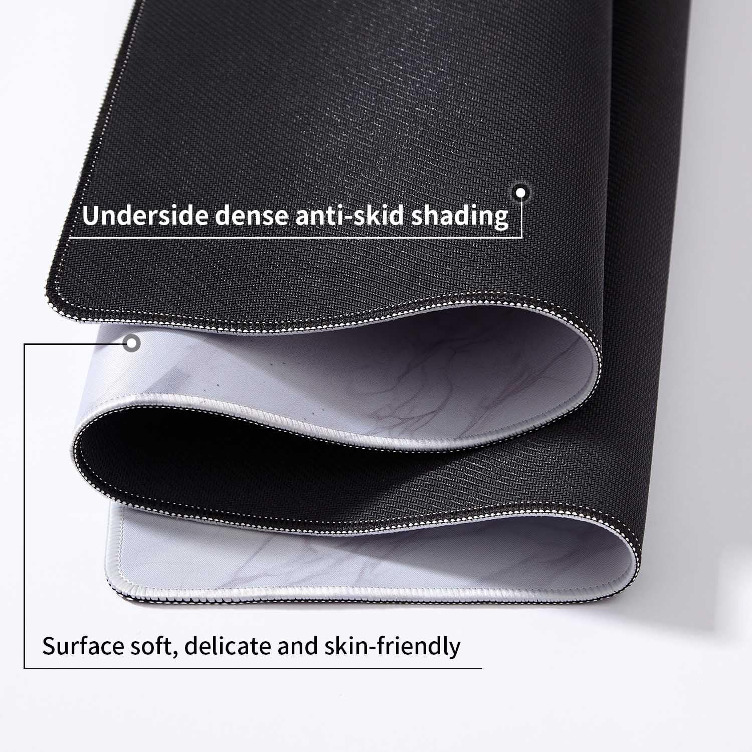 Thumbnail 1 de DOBAOJIA XXL-Schreibtischunterlage Mauspad (1000 x 500 mm) – auslaufsichere Oberfläche, rutschfeste Gummibasis