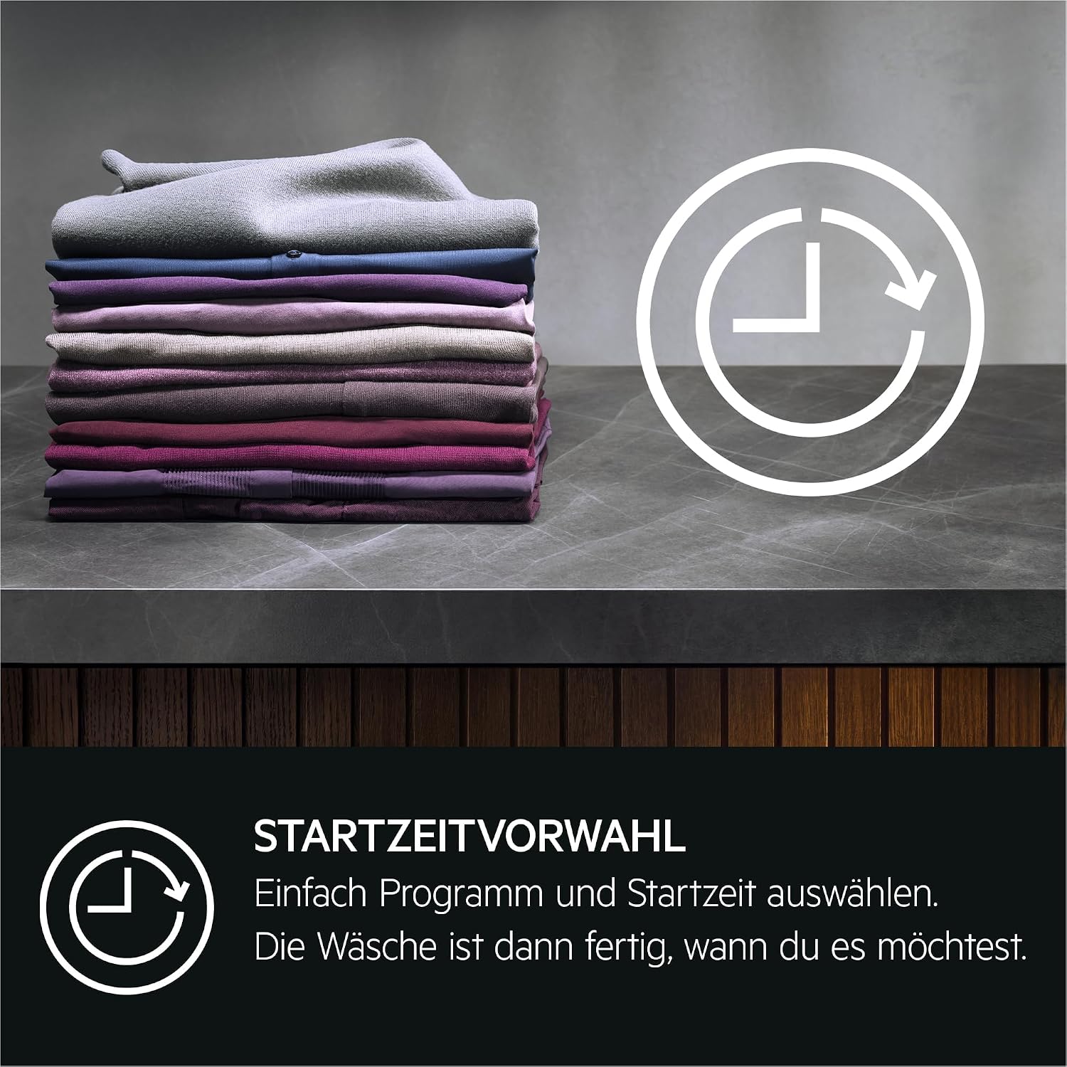 Detalle de AEG Waschmaschine Serie 6000 8 kg mit ProSense Mengenautomatik – L6AMZ48FL
