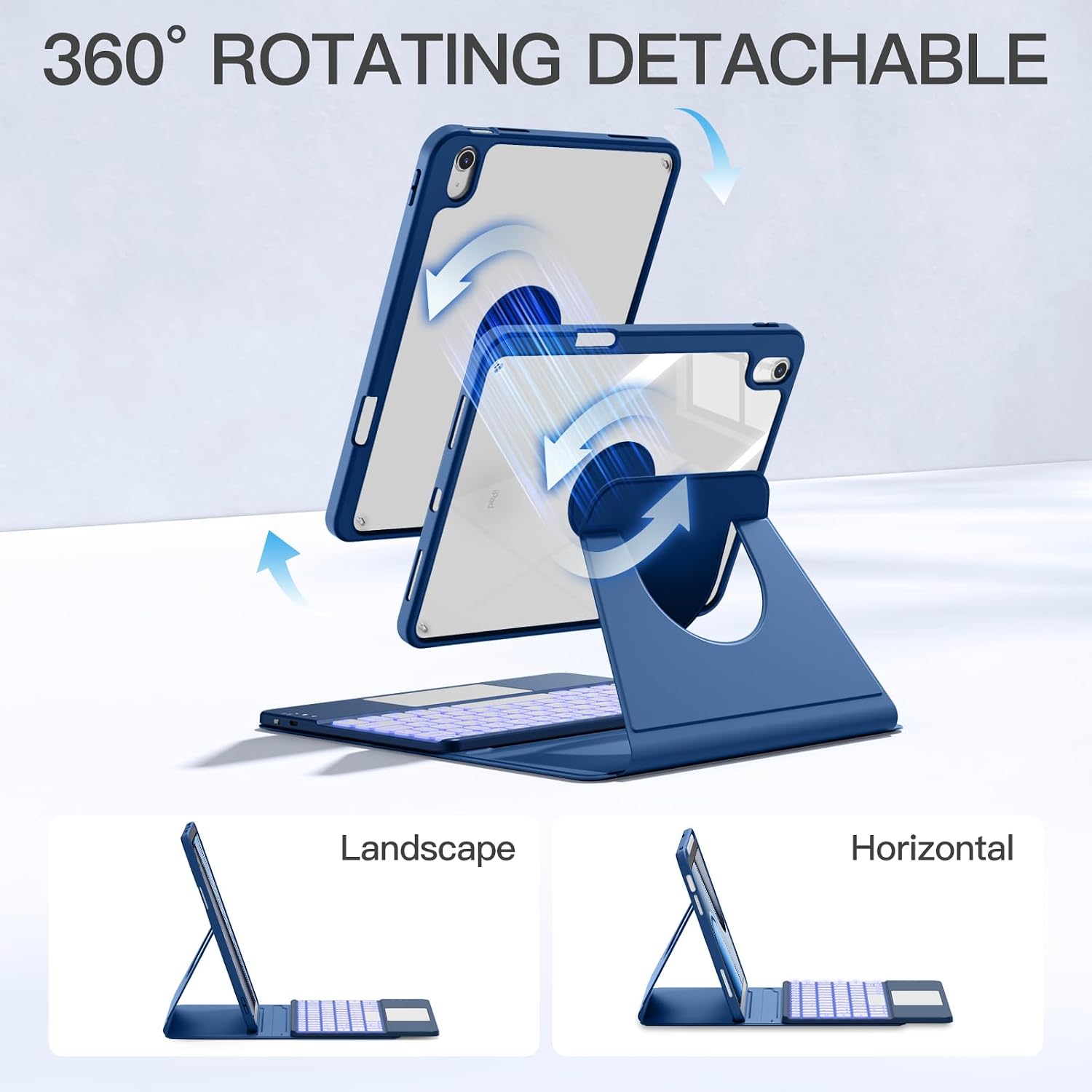 Detalle 2 de drivego 360 Rotating Keyboard Case 11in