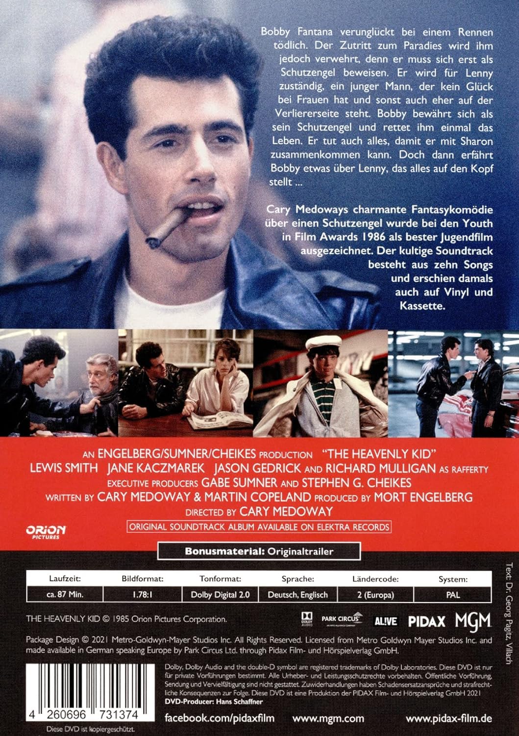 Thumbnail 1 de Zurück aus der Vergangenheit (OT: The Heavenly Kid) – Preisgekrönter Zeitreisefilm von WME Film Klassiker