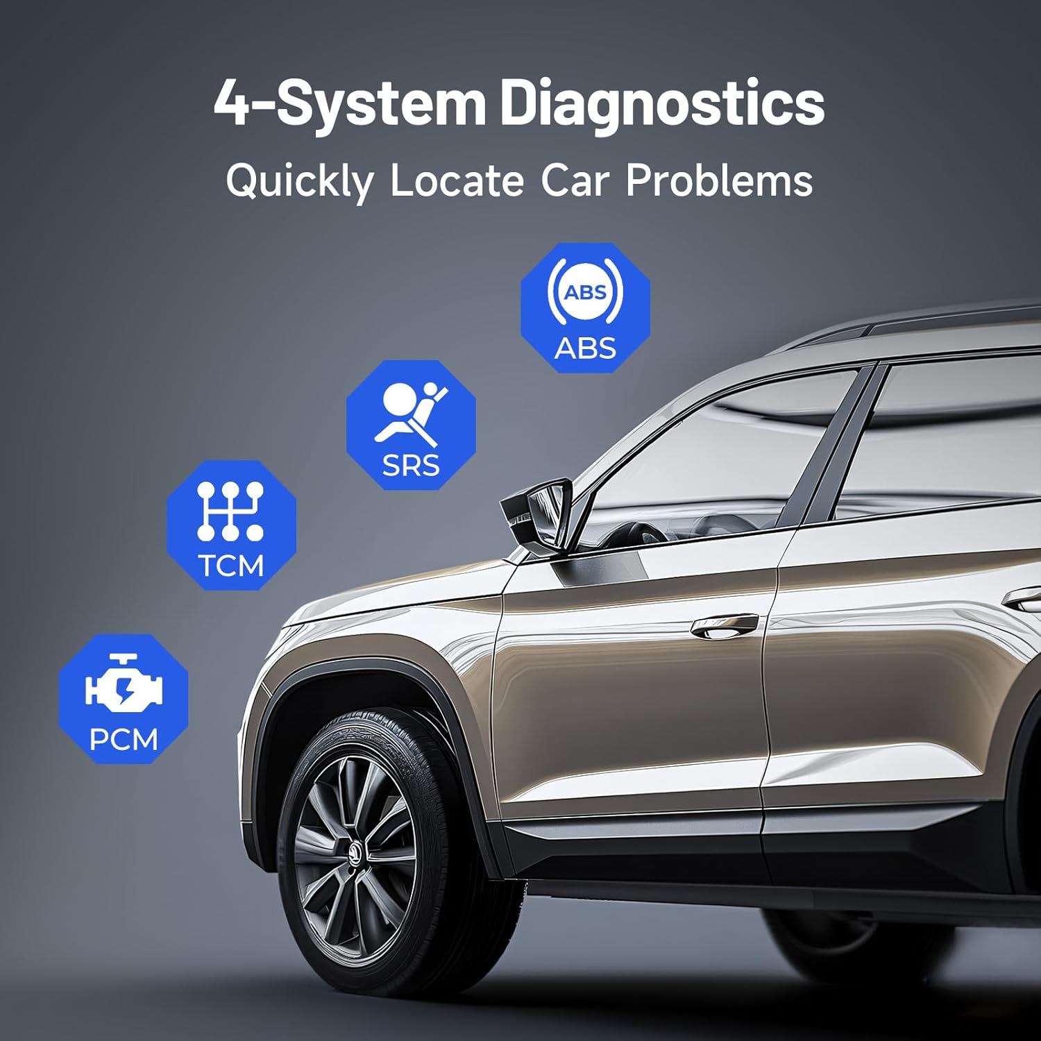 Detalle de TOPDON ArtiDiag500 OBD2 Scanner: 4‑System Diagnostic Tool with Life‑Free Updates