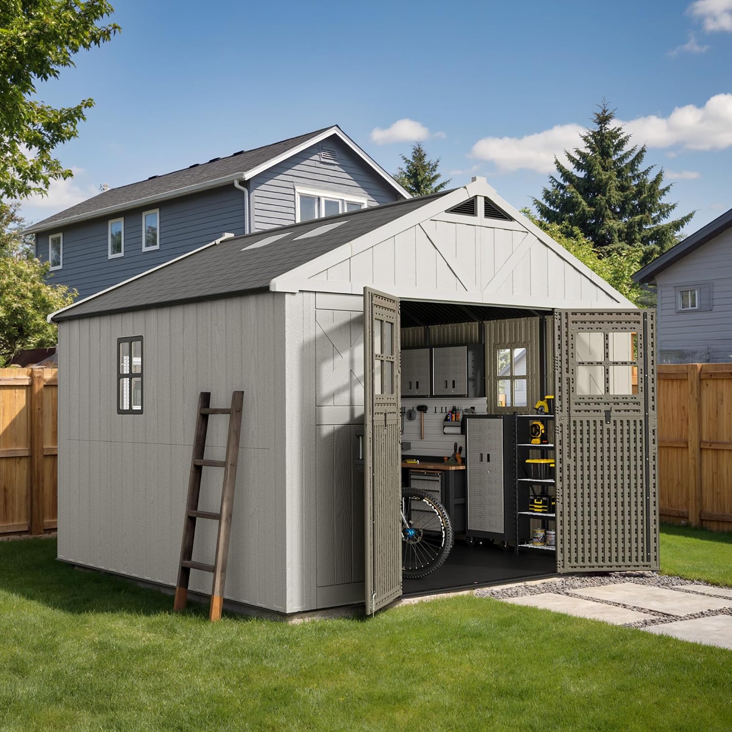 Detalle de Devoko Resin Storage Shed 10x10 FT