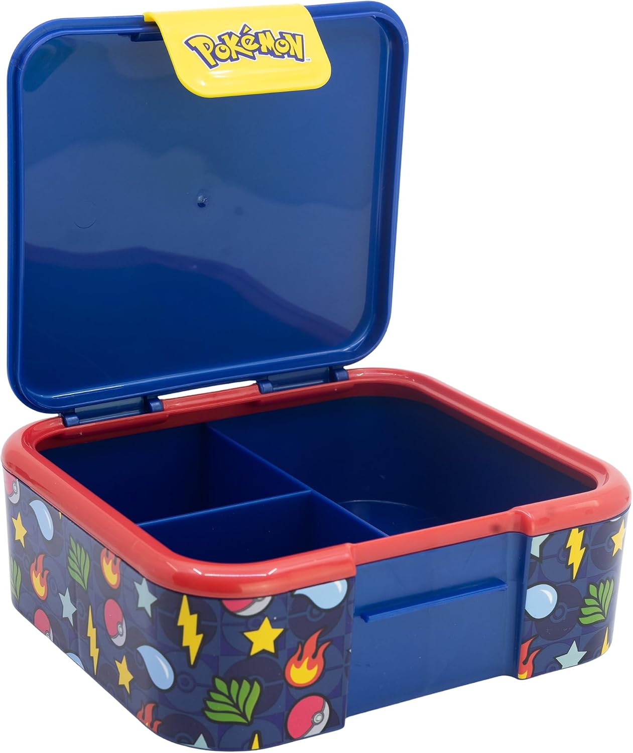 Thumbnail 2 de Stor Supreme Pokemon Blue Team Sandwich Box, 3 Compartments, 1,786 ml