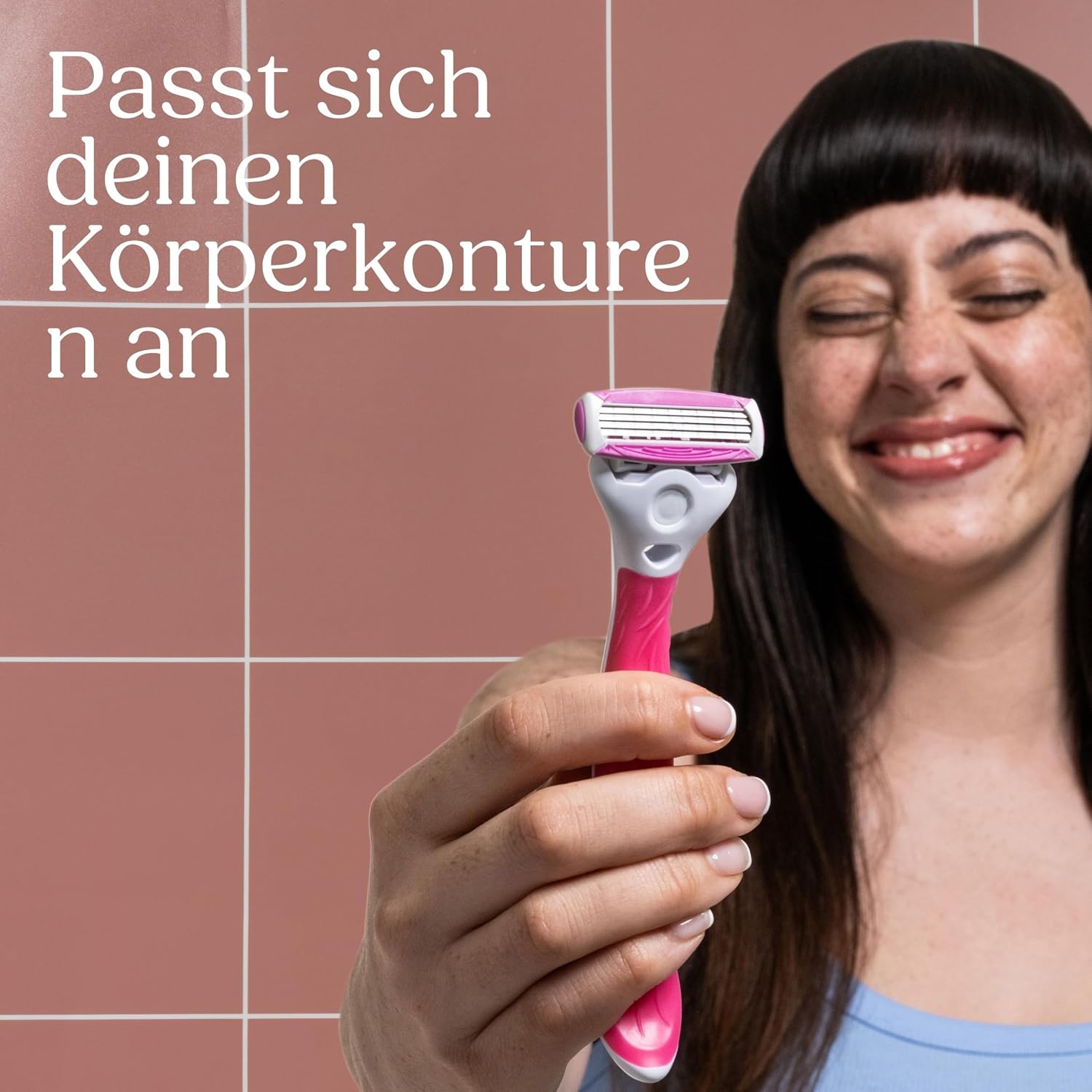 Detalle de Wilkinson Sword Intuition Quattro Smooth Shave – Damenrasierklingen (6 Stück) mit Aloe-Verse