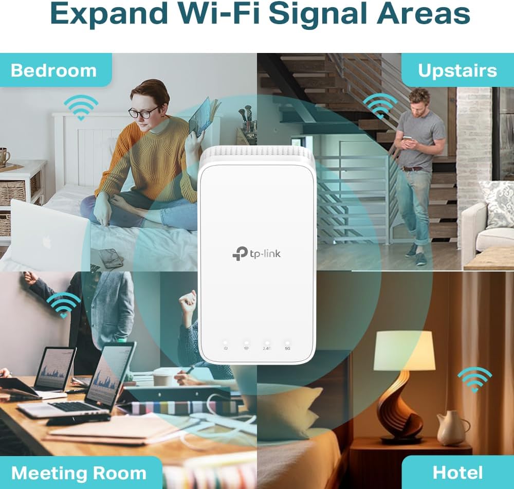 Detalle de TP-Link RE300 AC1200 WiFi extender