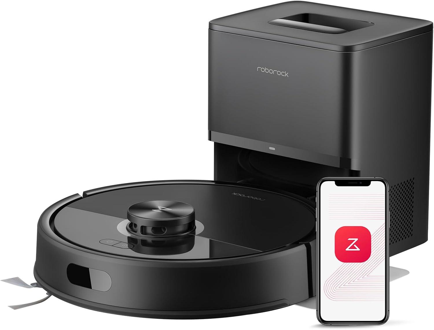 Detalle de roborock Q7 M5+ Robot Vacuum and Mop, 10,000Pa Suction, Self-Empty Dock