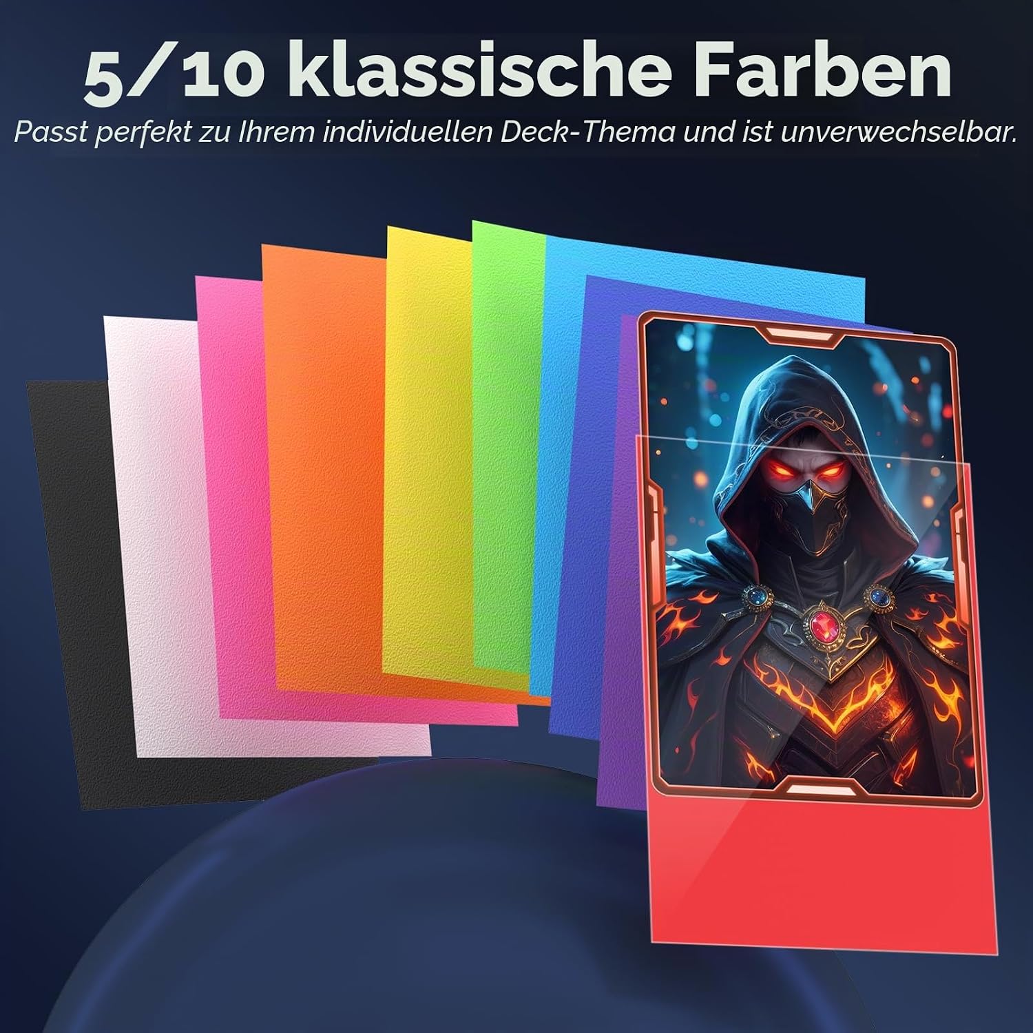 Detalle de Kartenhüllen für MTG – Perfect Fit Standard, 1000 Stück, Mehrfarbig