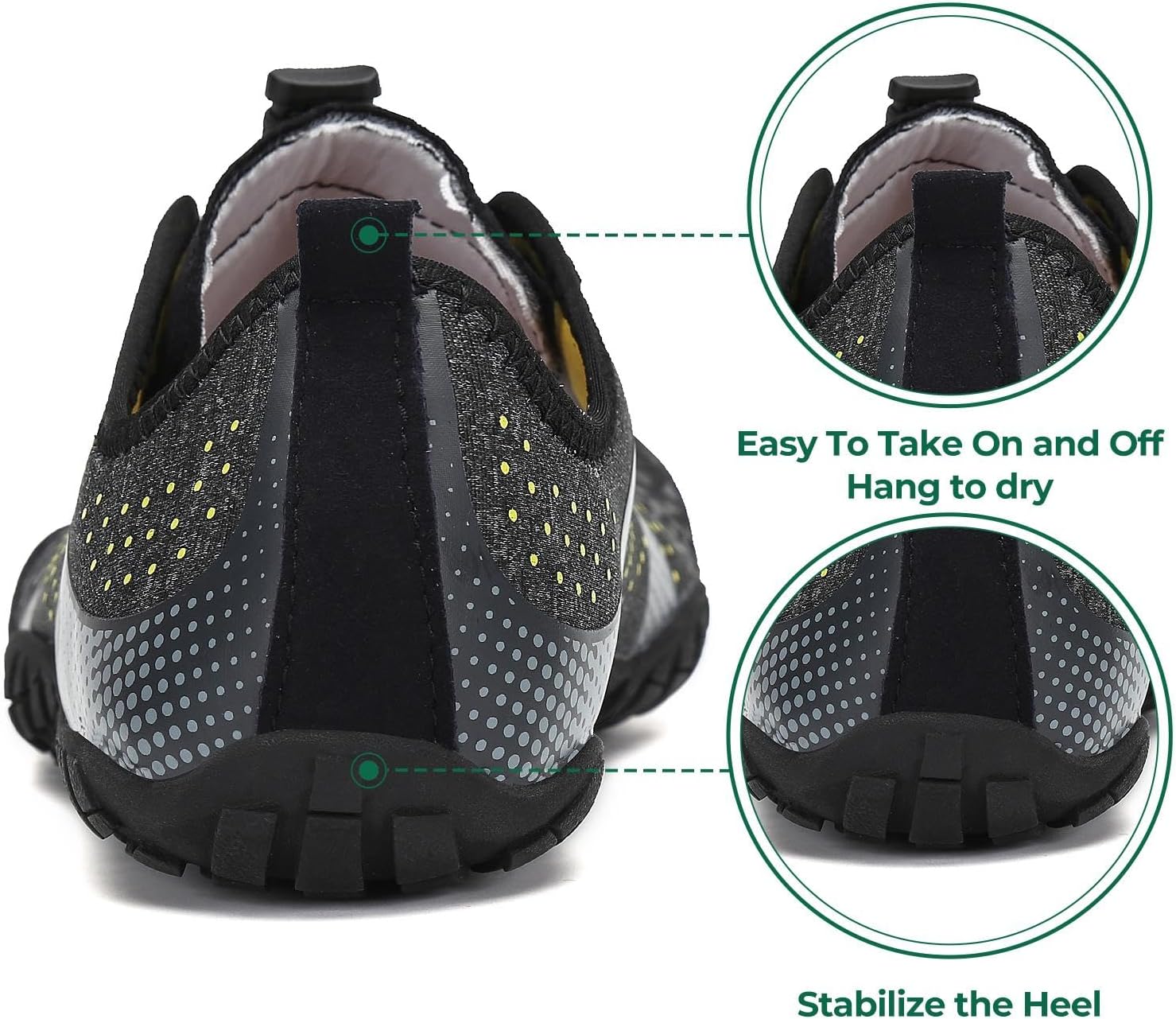 Thumbnail 5 de SAGUARO Homme Femme Chaussure Minimaliste Légère Antidérapante - Trail et Fitness (GR.35-48 EU)