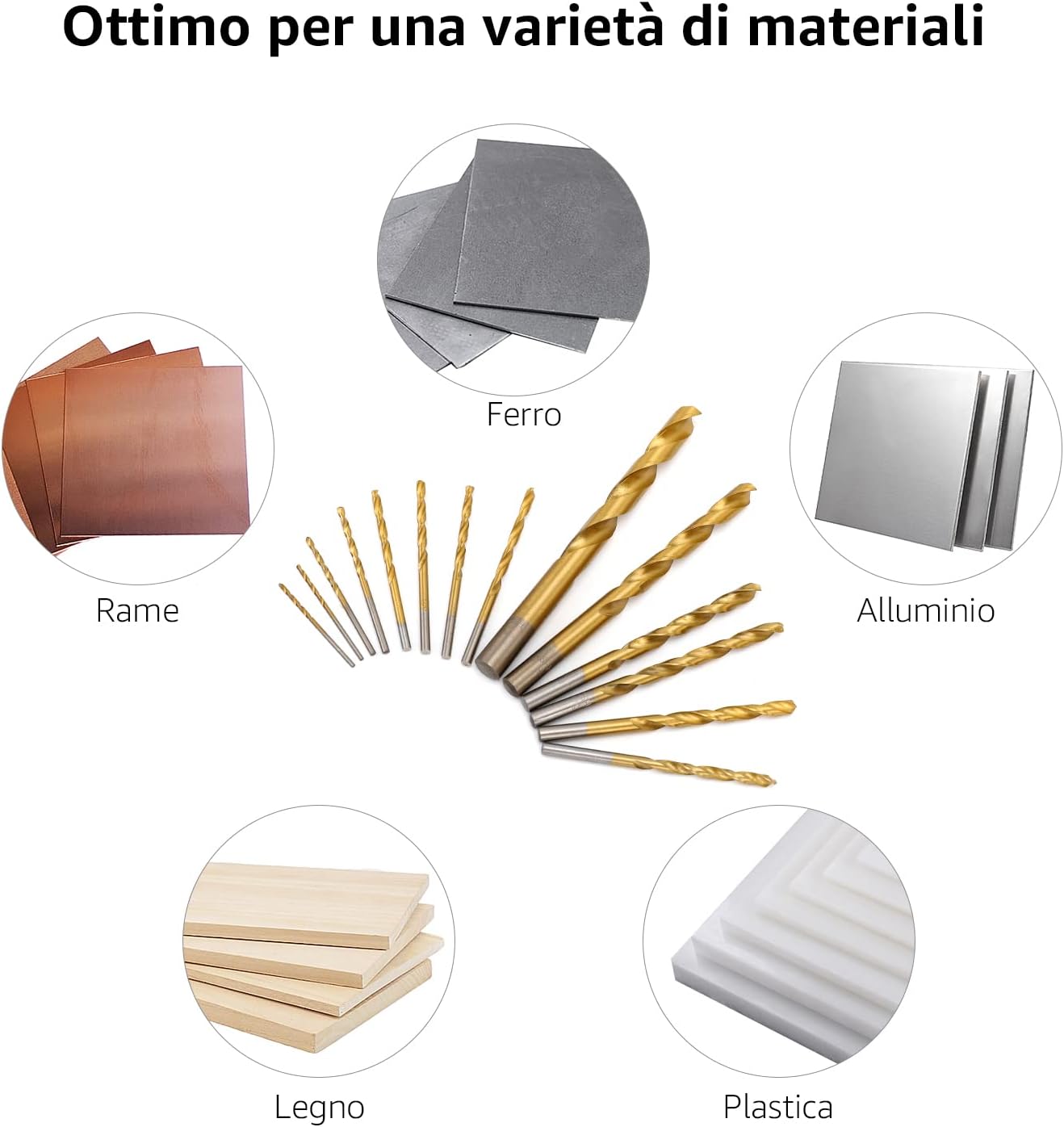 Thumbnail 4 de Amazon Basics Set punte trapano 14 pezzi ðŸ›