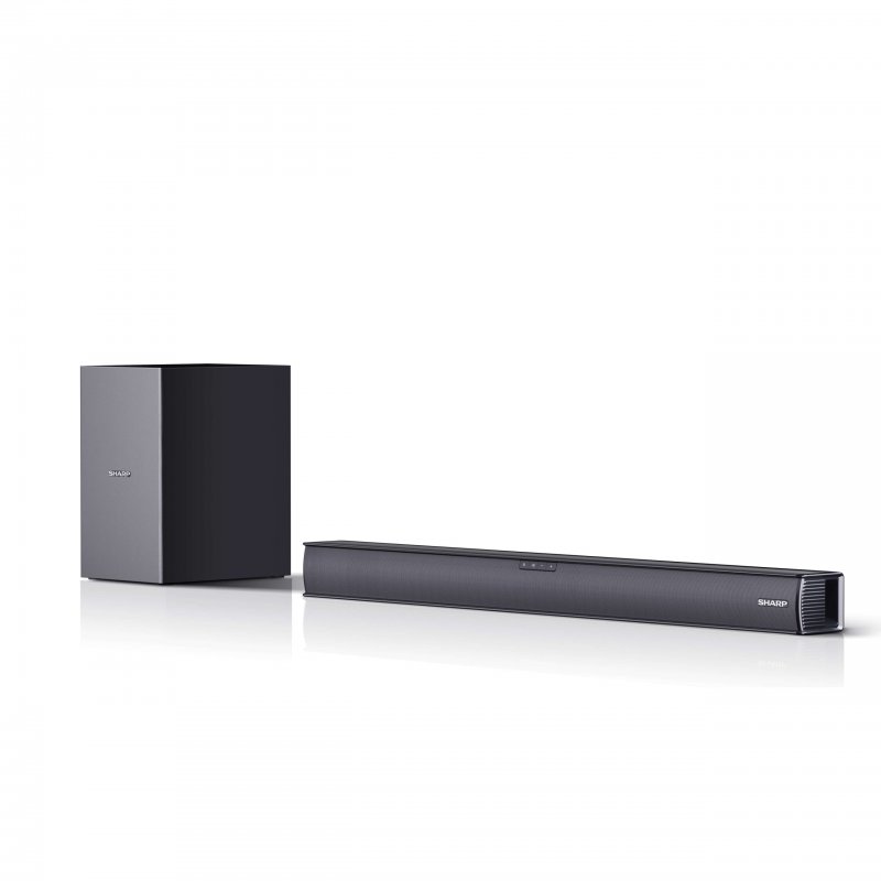 Detalle de Sharp HT-SBW182 Soundbar 2.1 Slim con Subwoofer Inalámbrico (160 W)